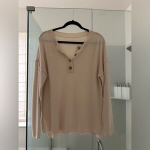 Cream Women’s Lounge Set